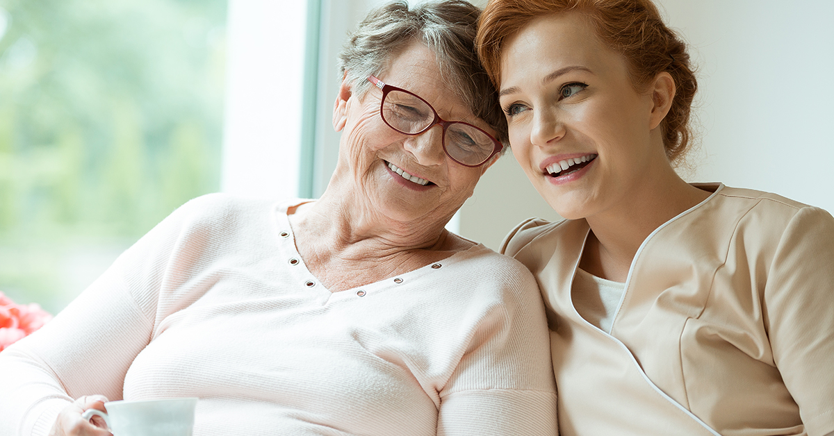 Senior and caregiver - cost to hire a caregiver
