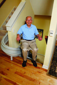 PA Stairlifts, Indoor Curved Stairlift