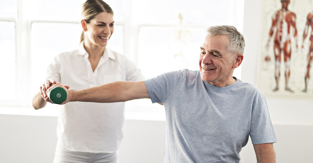 Physical therapy can be covered under Medicare part B